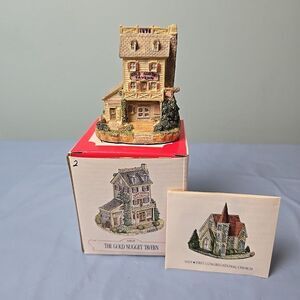 Village Americana #AH28‎ Liberty Falls The Gold Nuggett Tavern  1993 Holiday